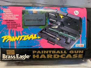 lot 163 image: Paint Ball Gun Case