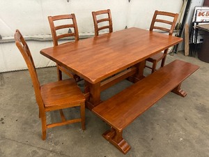 lot 5-A image: World Market Kitchen Table Set