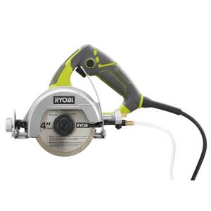 lot 1 image: 4 in. Tile Saw by RYOBI- open box not used - SEE PICTURES