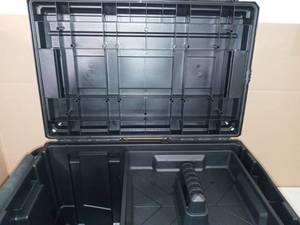 lot 42 image: 26 in. Connect Rolling Tool Box Black by Husky- not used slighlty damaged - -SEE PICTURES