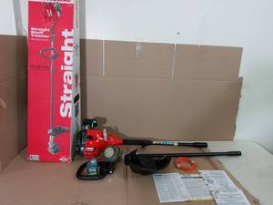 lot 55 image: Homelite 2-Cycle 26 cc Straight Shaft Trimmer- used -SEE PICTURES