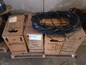 lot 18 image: Pallet Of Telephone Drop Wire