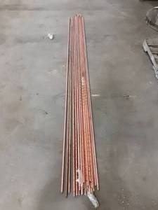 lot 26 image: Lot Of Copper Coated Grounding Rod 8 Ft.