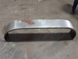 lot 37 image: Replacement Trailer Fender 9 x 66 (New  Tractor Supply- $80.00)