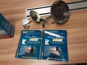 lot 55 image: 2-Propane Heaters & Metro Area Fishing Maps