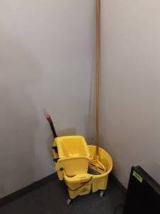 lot 65 image: Mop Bucket & Mop