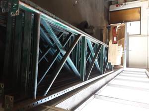 lot 14 image: Pallet Rack Section 14 Ft x 8 Ft x 36 In (Free Standing)