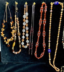lot 442 image: Misc. Costume Jewelry Lot - Autumn Is In The Air