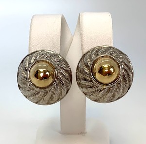 lot 239 image: Givenchy Lot - 2 Longer Gold-Tone Necklaces and 1 Pair Clip-On Earrings