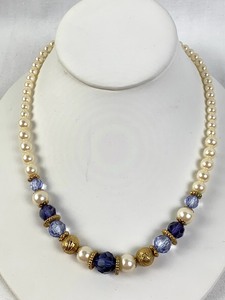 lot 337 image: Eclectic Lot #1 - 1928 Necklaces, Cloisonne Pendant,  Crystal Bracelet and More
