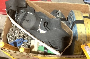 lot 128 image: Assorted Straps & Tie Downs