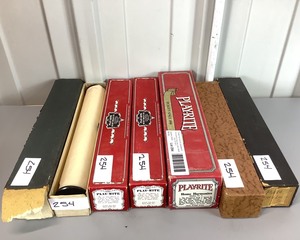 lot 254 image: Vintage Player Piano Rolls