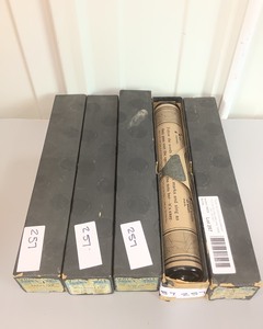 lot 257 image: Antique Player Piano Rolls