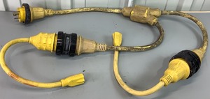 lot 296 image: Marinco Y Adapters