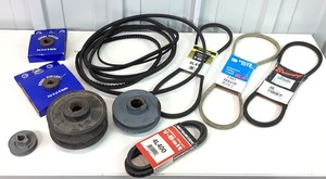lot 202 image: Assorted Belts and Pulleys