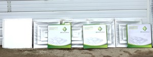 lot 168 image: Assorted Drop Ceiling Supplies And Wall Access Panel