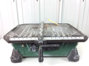lot 135 image: Master Force Wet Tile Saw