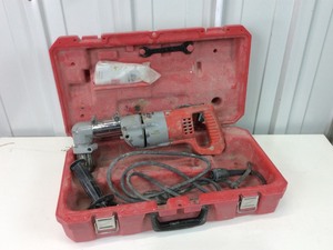 lot 136 image: Milwaukee Heavy Duty Reversing 12inch D-Handle Drill