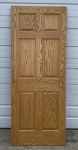 lot 156 image: Solid Wood Door