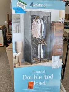 lot 2 image: Gray Portable Closet (30 in. W x 69 in. H)