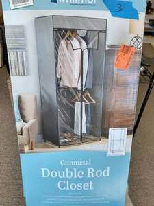 lot 3 image: Gray Portable Closet (30 in. W x 69 in. H)