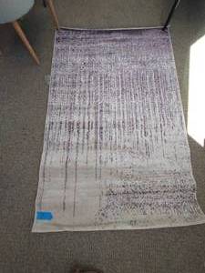 lot 7 image: Del Mar Jennifer Purple 4 0 x 6 0 Area Rug