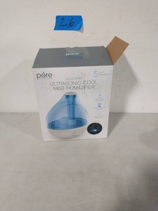 lot 26 image: ULTRASONIC COOL MIST HUMIDIFIER