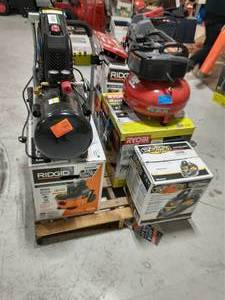 lot 20 image: PALLET OF ASSORTED TOOLS