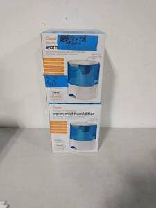 lot 28 image: 2 CRANE 0.5 Gal. Warm Mist Humidifier with 2 Speed Settings for Small to Medium Rooms up to 250 sq. ft.