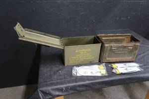 AMMO BOXES GUN LOCKS