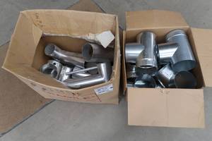 4 5 TEE DUCT WORK TEES