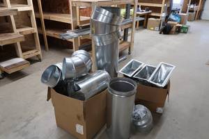 MISC BIGGER H-VAC PARTS AND PIECES