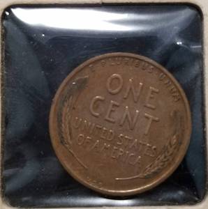 lot 12 image: 1909-VDB US WHEAT CENT