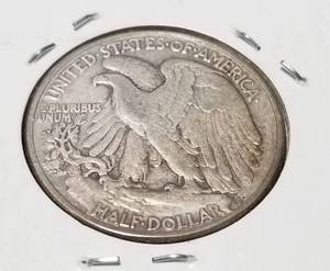 lot 15 image: 1944 WALKING LIBERTY HALF DOLLAR
