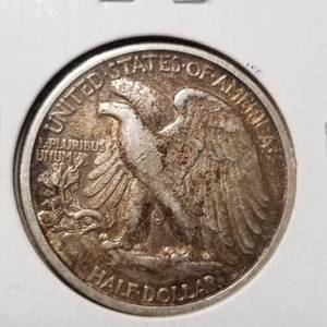 lot 28 image: 1945-S WALKING LIBERTY HALF DOLLAR