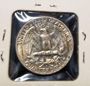 lot 59 image: 1955-D WASHINGTON QUARTER BU-UNC