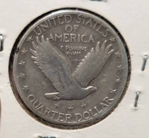 lot 50 image: 1930 STANDING LIBERTY QUARTER