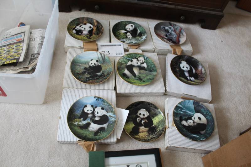 W. L. George selling Panda Plate collection