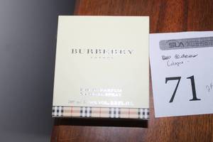 lot 71 image: Burberry London Cologne Eau de Parfum Natural Spray 3.3oz. (new in box)