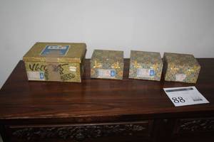 lot 88 image: Lot of (4) Deco Boxes