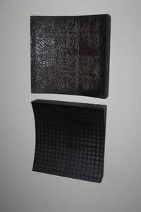 lot 56 image: Metal Wall Dcor 2-Piece 14Wx3Dx14H