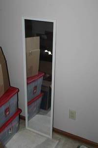 lot 52 image: Framed Wall Mirror 15Wx49H