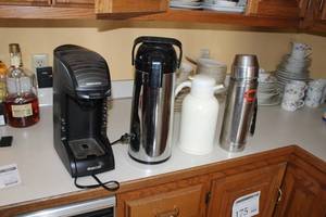 lot 177 image: Black & Decker Home Caf, Coffee Carafes, Uno-Vac Stainless Steel Thermos