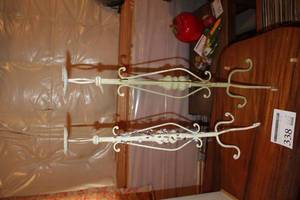 lot 338 image: Lot of (2) Candleholders 32H