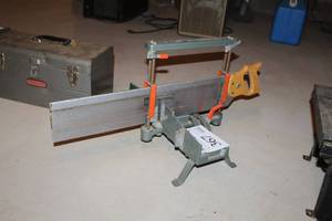 lot 367 image: Sears Craftsman Miter Saw with Saw Guide 18Wx30Dx15H