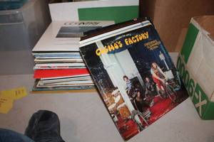 lot 354 image: Lot of (50) Music LP Record with Sleeves