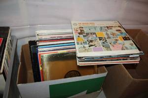 lot 355 image: Lot of (40) Music LP Record with Sleeves