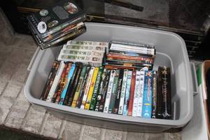 lot 213 image: Lot of (Approximately 50) Movie and TV Show DVDs