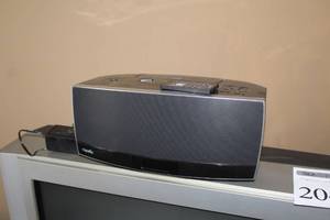 lot 204 image: Capello CD Player Home Stereo Speaker with Remote Control Ci302