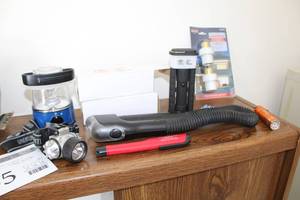 lot 235 image: Lot of (8) Light Accessories - Flash Lights, Lamp Sensors